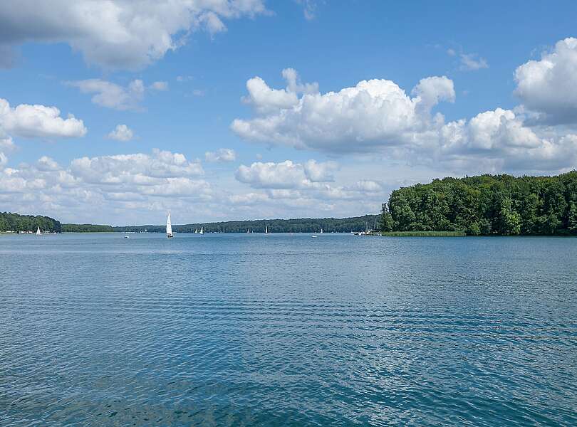Segelboote auf dem Werbellinsee