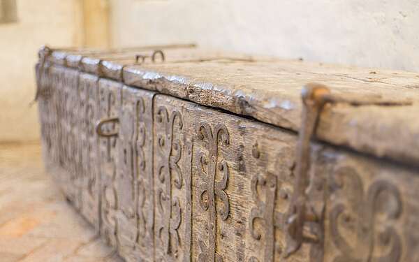 Tetzelkasten in der Nikolaikirche Jüterbog