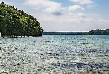 Blick auf den Stechlinsee