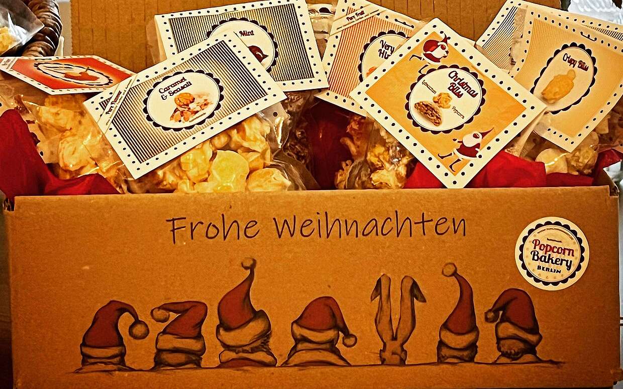 Popcorn Bakery Weihnachtsgeschenk