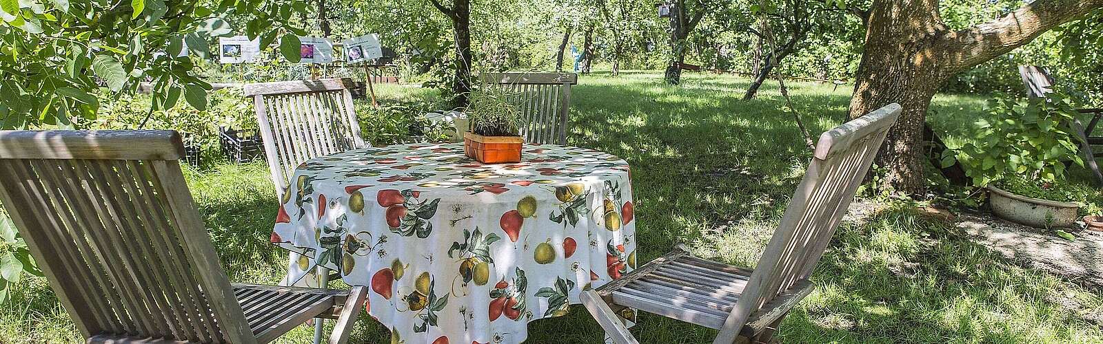 Garten auf Gut Blankensee