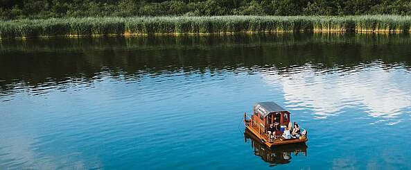 Floßtour auf dem Schwielochsee