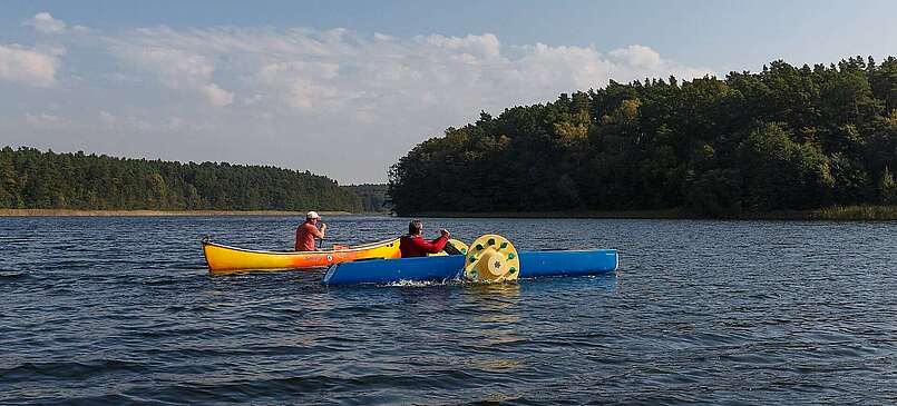Barrierefreies "Alligator" Kanu