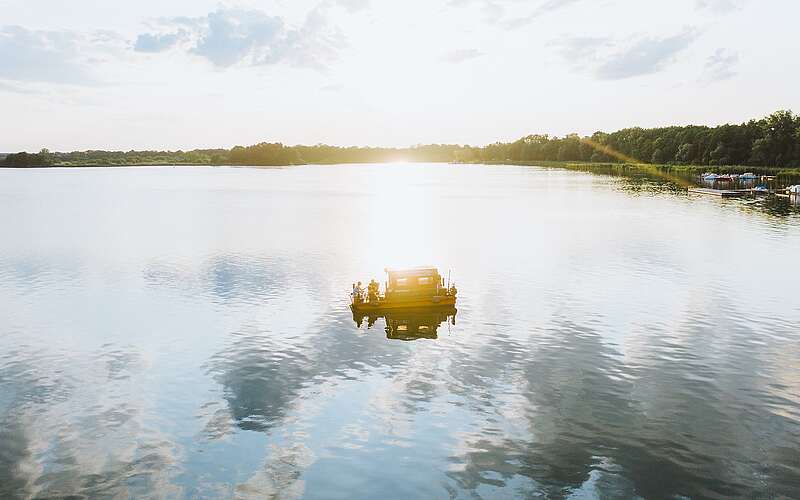 Floßtour auf dem Schwielochsee