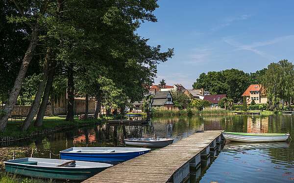 Steg am Stadtsee Lychen