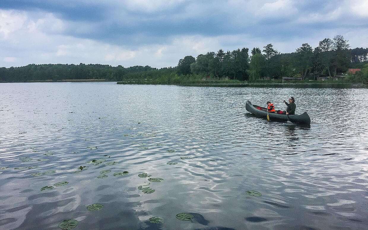 Kanutour in der Uckermark