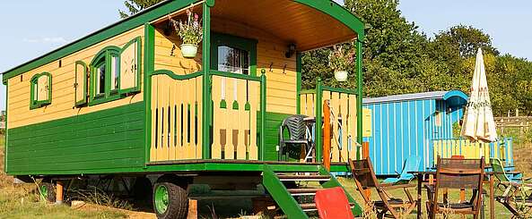 Zirkuswagen auf Kremserhof Zermützel