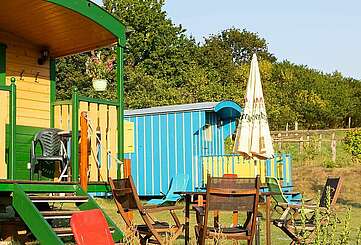 Zirkuswagen auf Kremserhof Zermützel