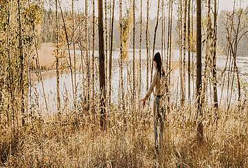 Allein in der Natur