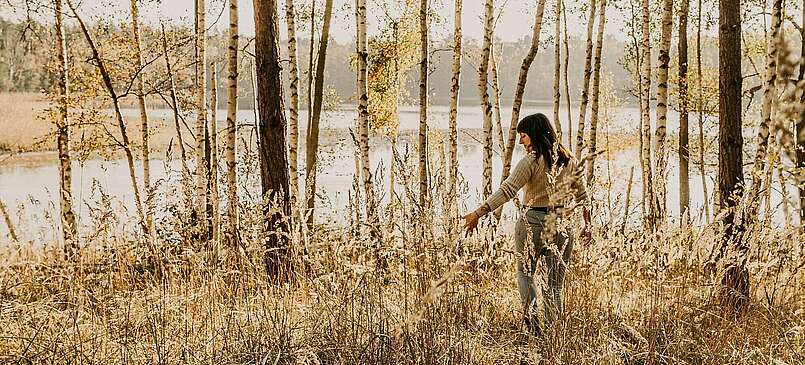 Allein in der Natur
