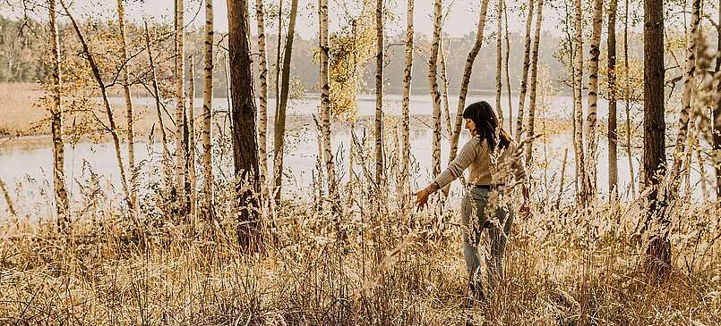 Allein in der Natur