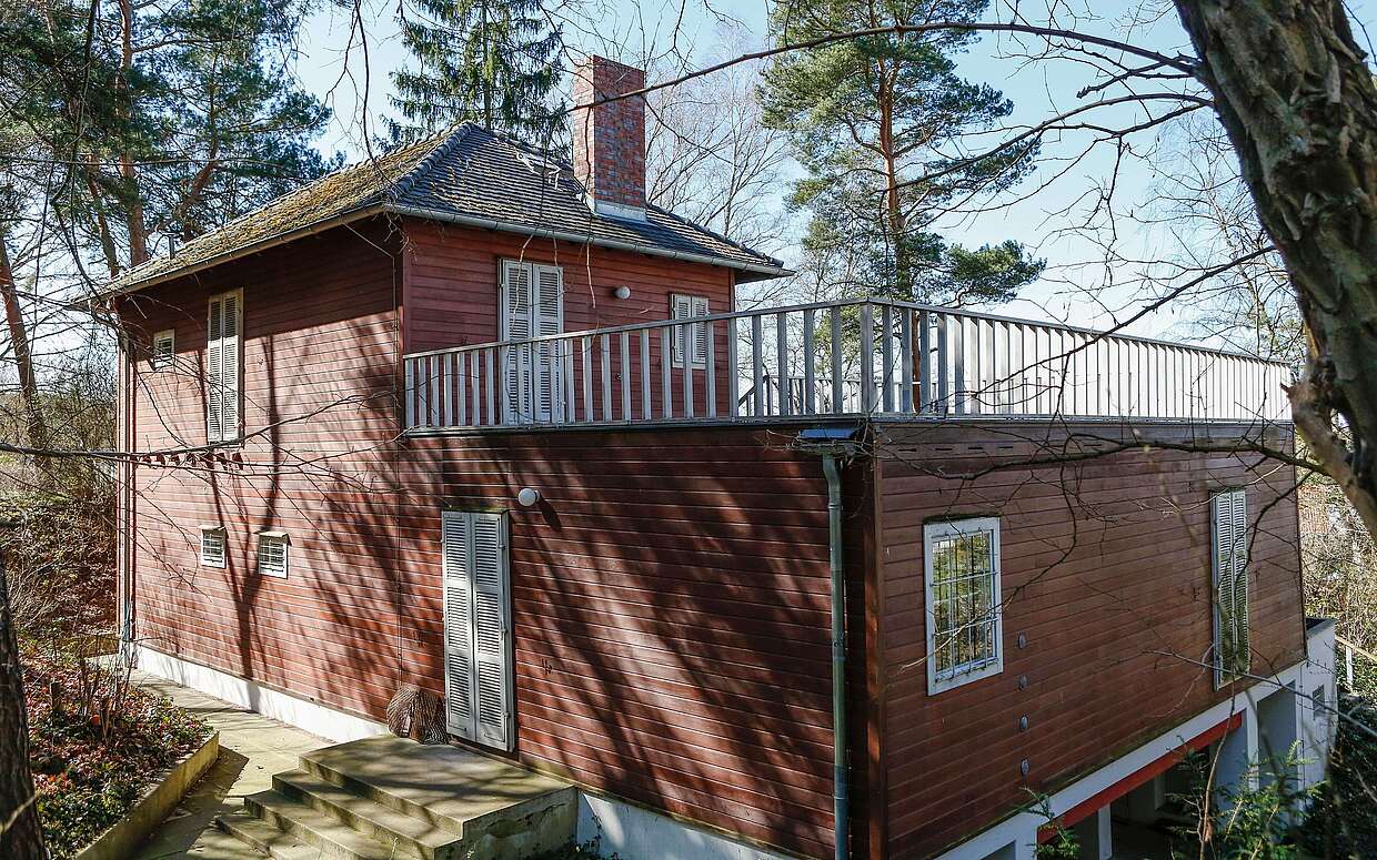 Einsteins Sommerhaus in Caputh mit Terrasse