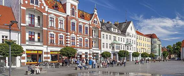 Marktplatz in Finsterwalde