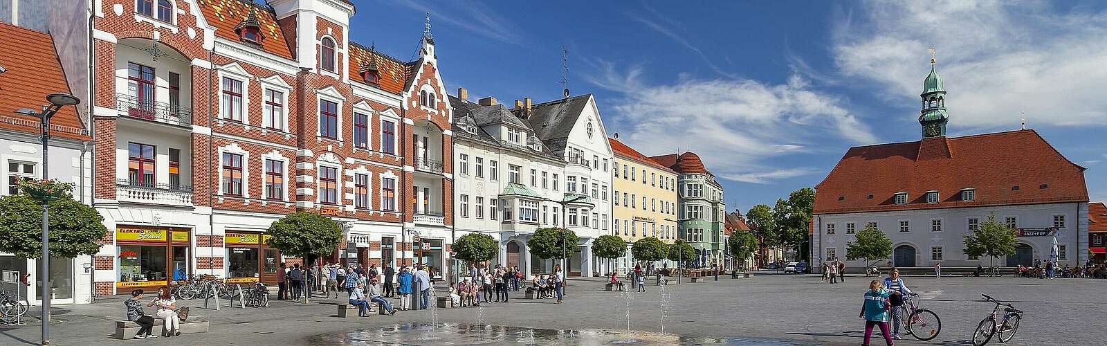 Marktplatz in Finsterwalde
