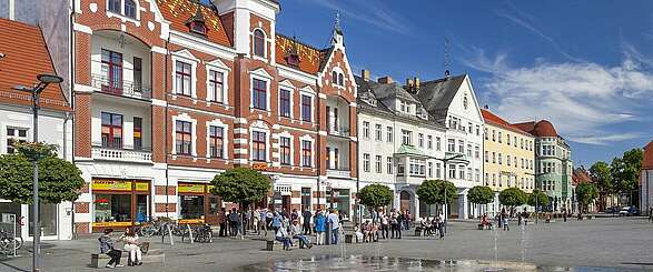 Marktplatz in Finsterwalde