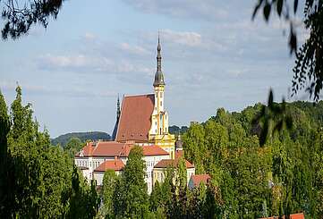 Blick auf das Kloster Neuzelle