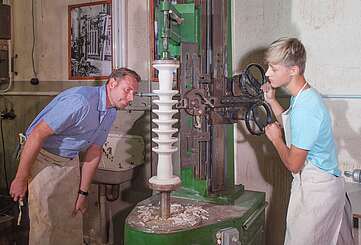 Kopiermaschine im Elektroporzellanmuseum Margarethenhütte