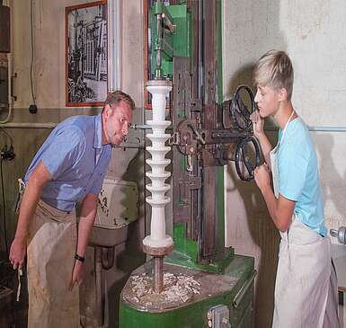 Kopiermaschine im Elektroporzellanmuseum Margarethenhütte
