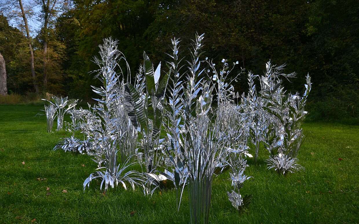 Skulpturenpark Schwante Aluminium-Garten