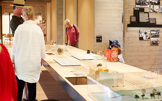 Dauerausstellung Besucherzentrum Bernau