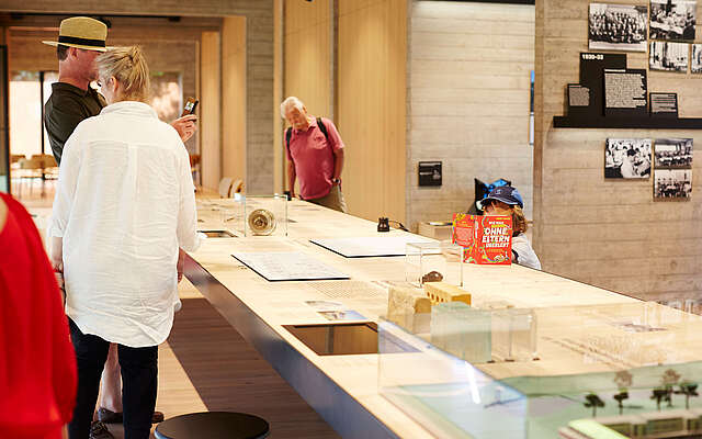 Dauerausstellung Besucherzentrum Bernau