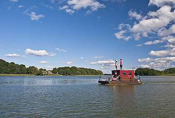 Floßtour auf dem Großen Wentowsee