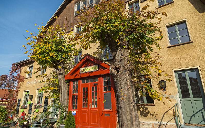 Außenansacht des Lindenhotels in Buckow