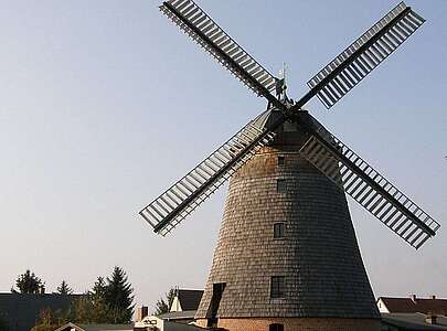Holländerwindmühle Straupitz