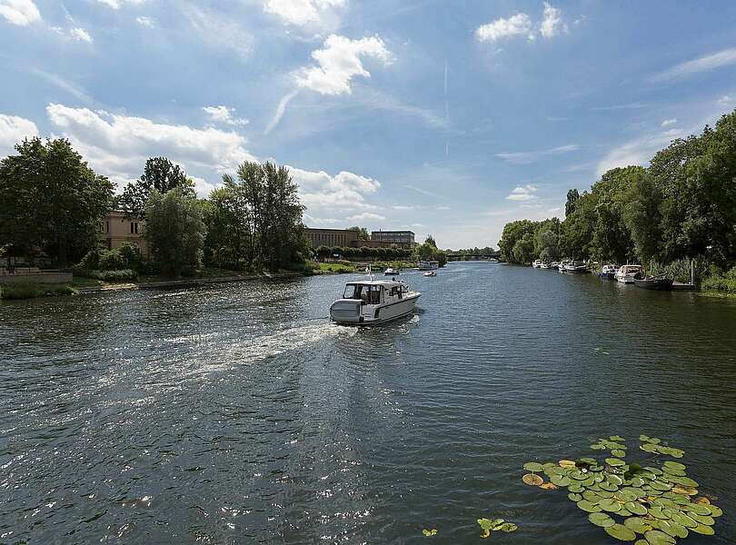 Mit dem Boot unterwegs in Brandenburg an der Havel