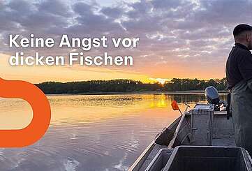 Fischer Fuhrmann beim Fischen