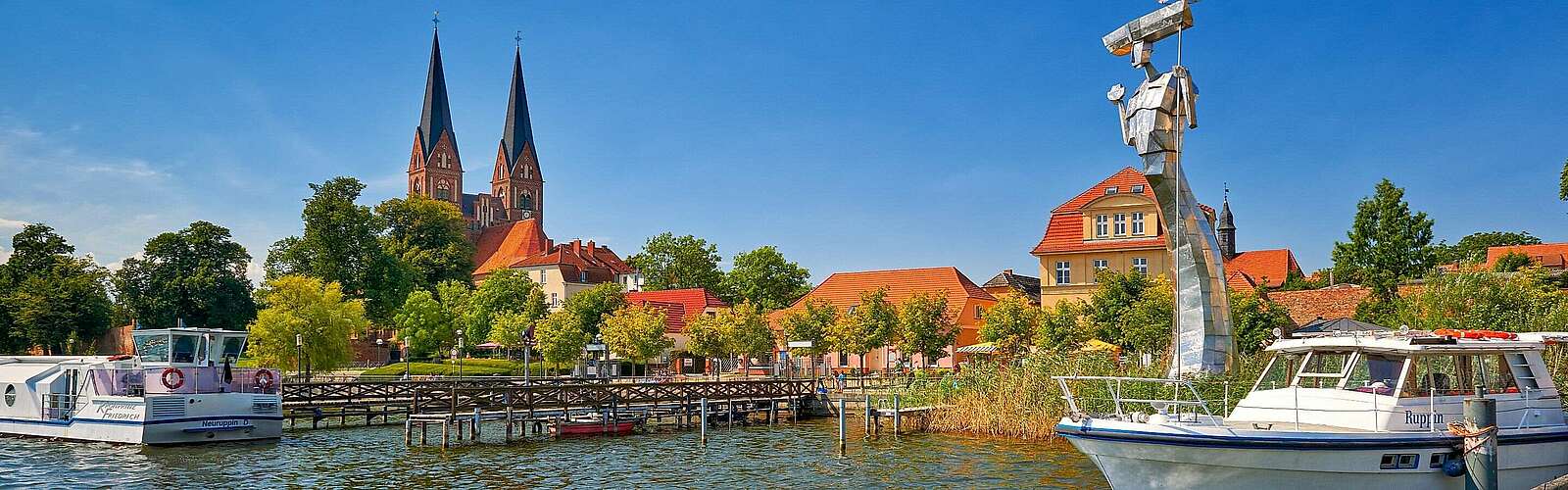 Bollwerk am Ruppiner See in Neuruppin