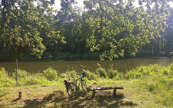 Spreeradweg an der Müggelspree