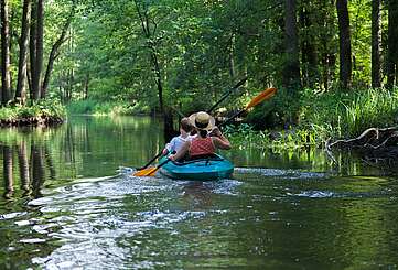Kanufahrt im Spreewald