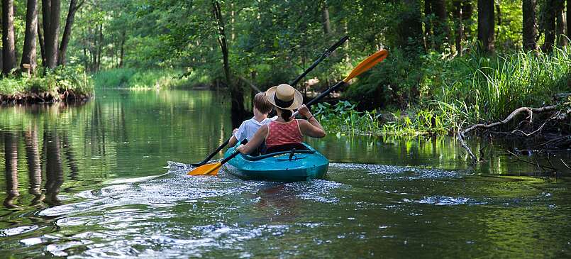 Kanufahrt im Spreewald