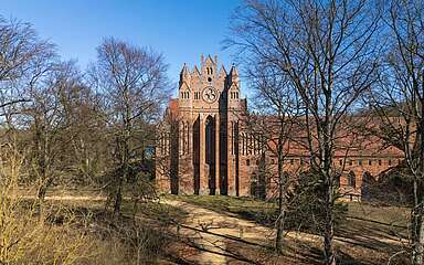 Kloster Chorin im Winter