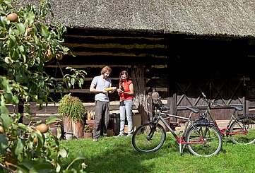 Radlerpause im Spreewald
