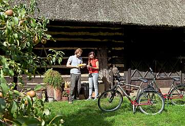 Radlerpause im Spreewald