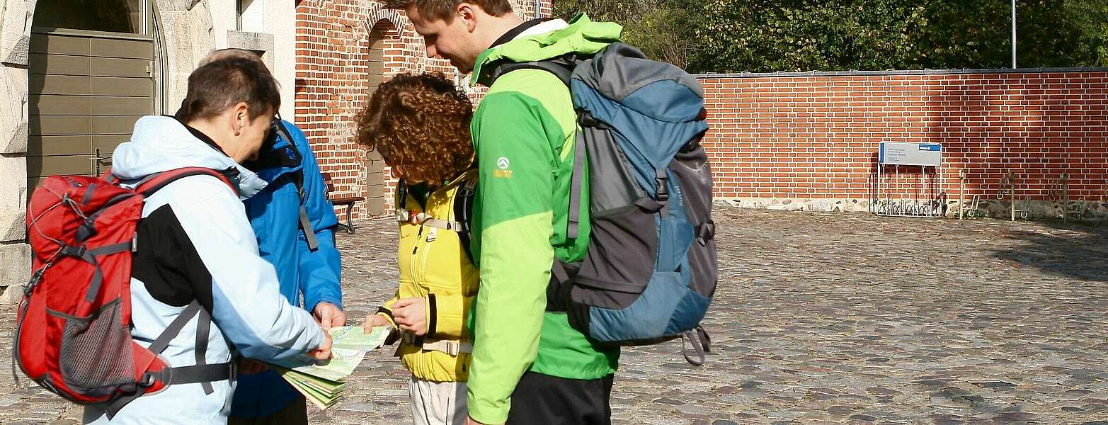 Wanderer in Storkow