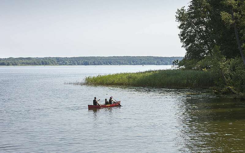 Kanu am Stolpsee