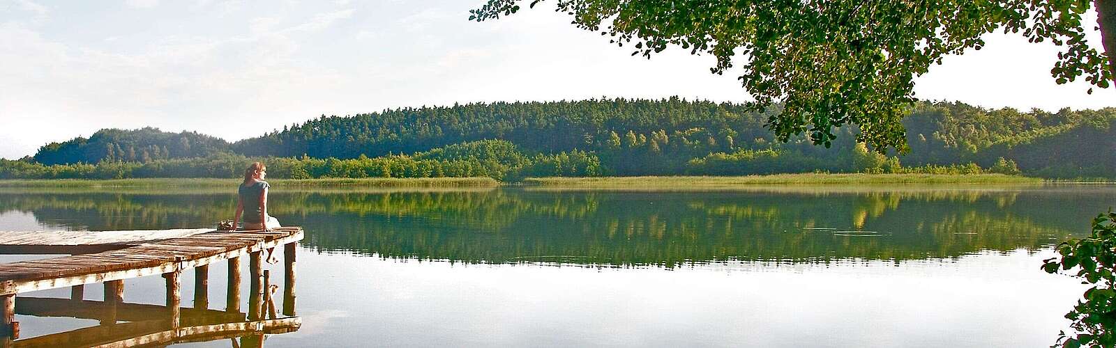 Entspannung im Naturpark Uckermärkische Seen