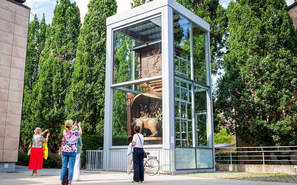 Wappenuhr Bernau bei Berlin