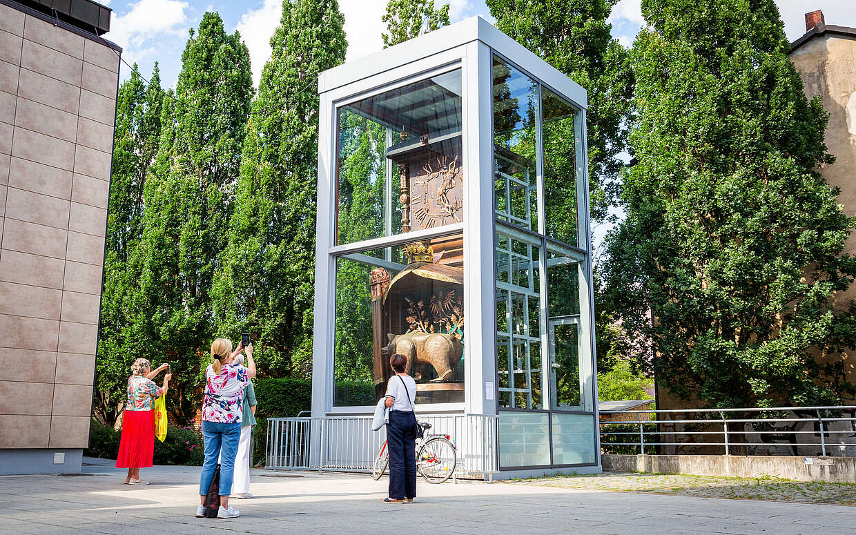 Wappenuhr Bernau bei Berlin