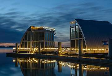 Schwimmende Ferienwohnung Lausitzer Seenland