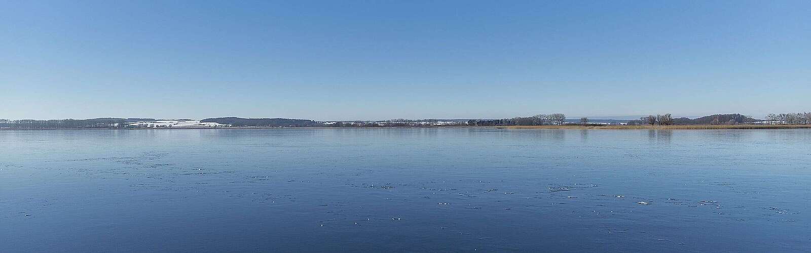 Oberuckersee im Winter