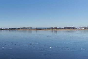 Oberuckersee im Winter