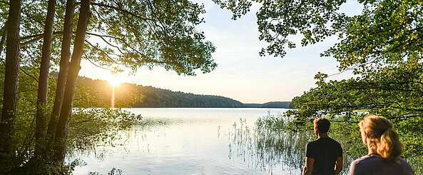 Wanderer am Roofensee