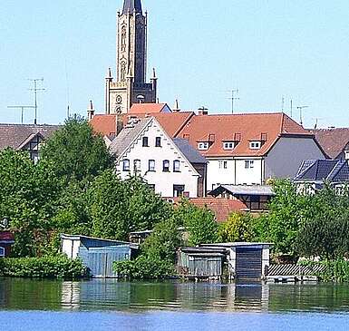 Blick auf Fürstenberg/Havel