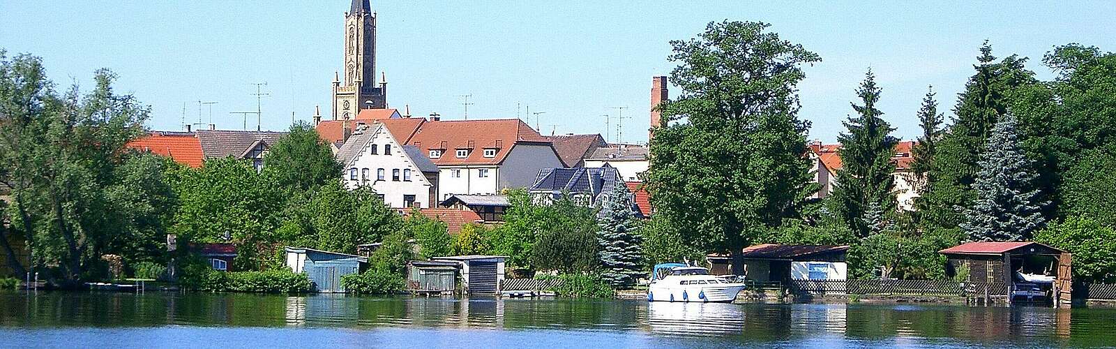 Blick auf Fürstenberg/Havel