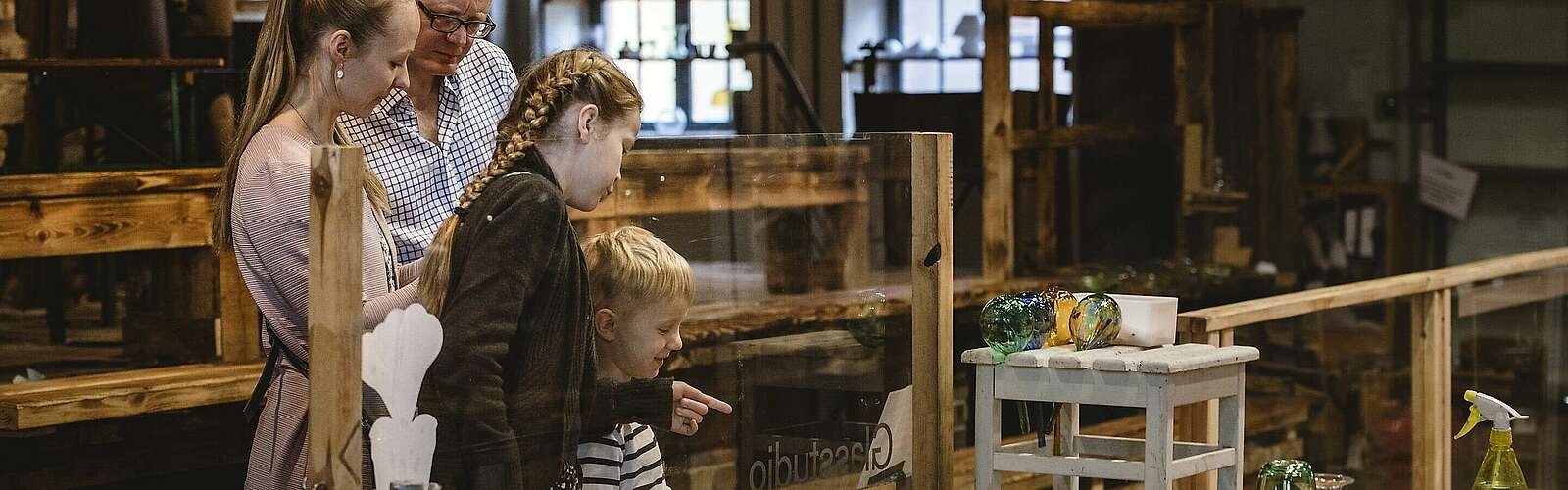 Schauwerkstatt des Glashütter Museums