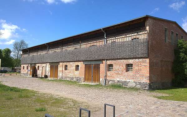 Außenansicht des Nationalparkhauses in Criewen